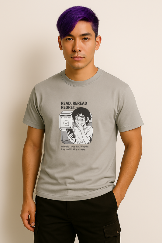 Manga | Mens Classic Crewneck T-shirt | Spijt