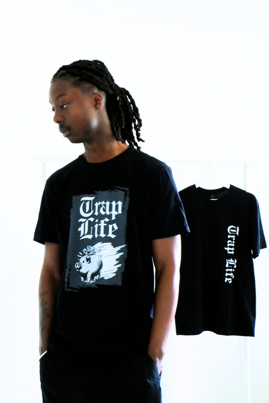 Trap Life | Mens Classic Unisex Crewneck T-shirt | Stevy Warner Collection
