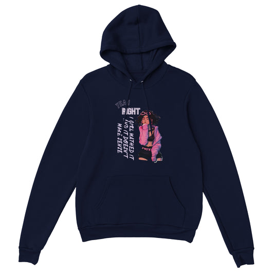 Cyberpunk Hoodie | Girl Math Womens Premium Unisex Pullover Hoodie