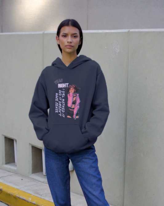 Cyberpunk Hoodie | Girl Math Womens Premium Unisex Pullover Hoodie