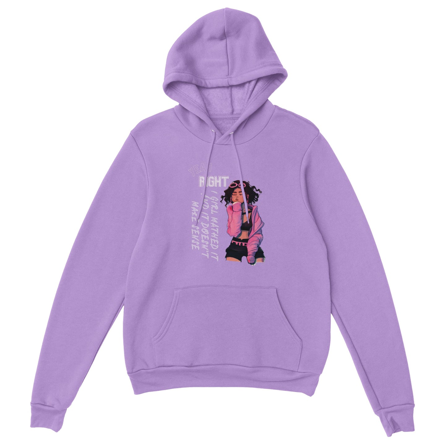 Cyberpunk Hoodie | Girl Math Womens Premium Unisex Pullover Hoodie