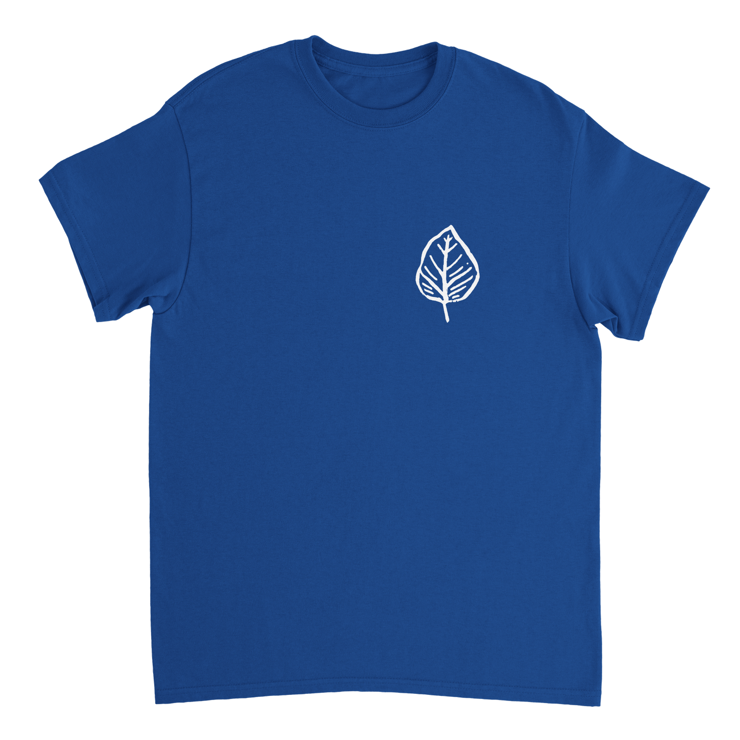 Heavyweight Unisex Crewneck T-shirt | Fall Leaf |