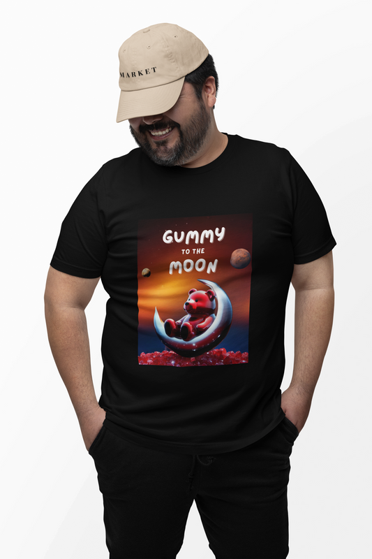Crypto Gummy | Mens Premium Unisex Crewneck T-shirt | Meme Coin Merch