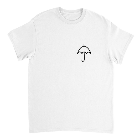 Minimalistic Mens Heavyweight Unisex Crewneck T-shirt | Umbrella |
