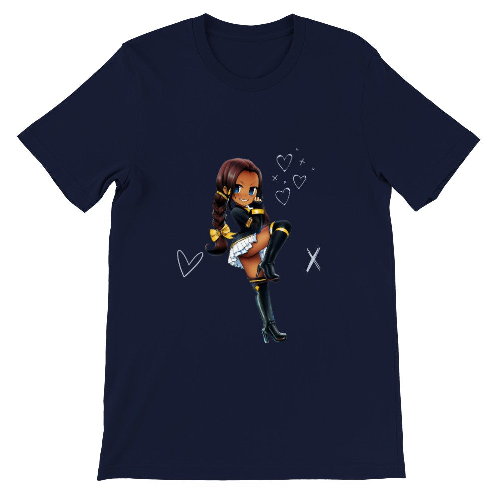 Womens Premium Unisex Crewneck T-shirt | Manga Shirt