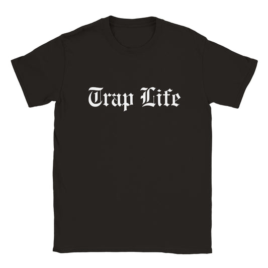 Trap Life | Mens Classic Unisex Crewneck T-shirt | Stevy Warner Collection