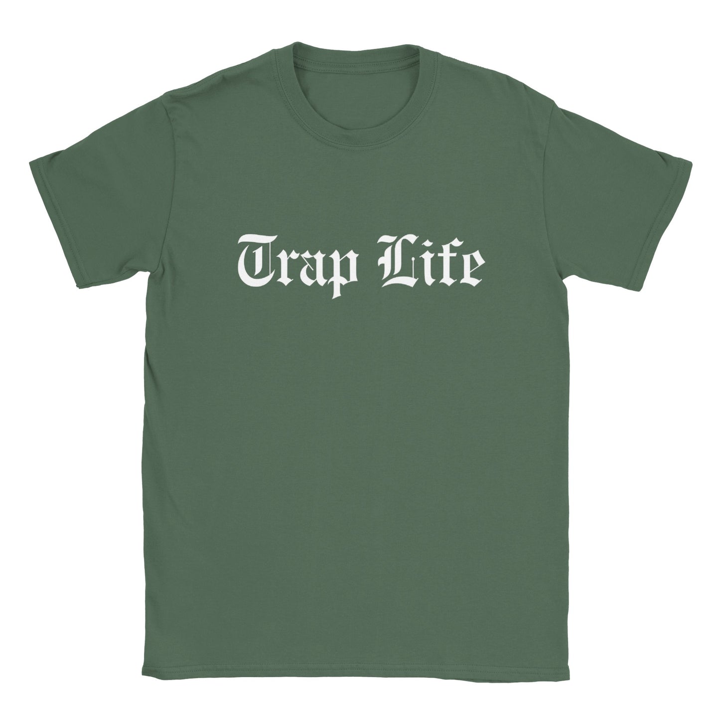 Trap Life | Mens Classic Unisex Crewneck T-shirt | Stevy Warner Collection