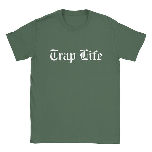 Trap Life | Mens Classic Unisex Crewneck T-shirt | Stevy Warner Collection