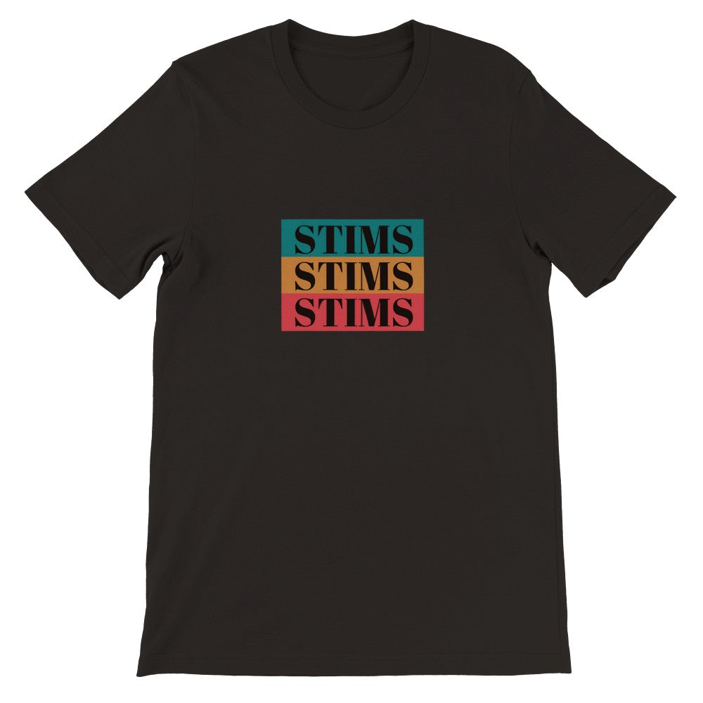 Autism T-Shirt | Womens Jersey | Stimming Shirt Neurodiversity | Autism ADHD Stim Shirt