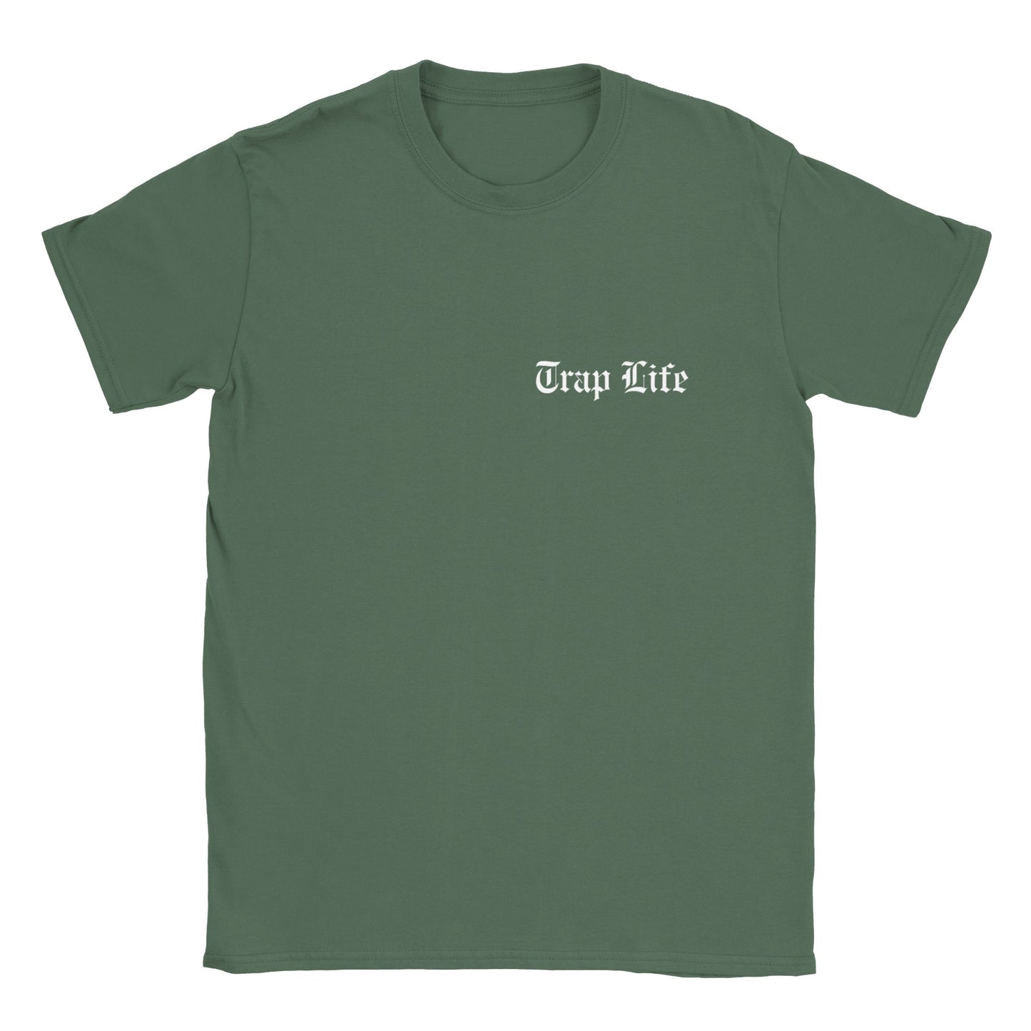 Trap Life | Mens Classic Unisex Crewneck T-shirt | Stevy Warner Collection