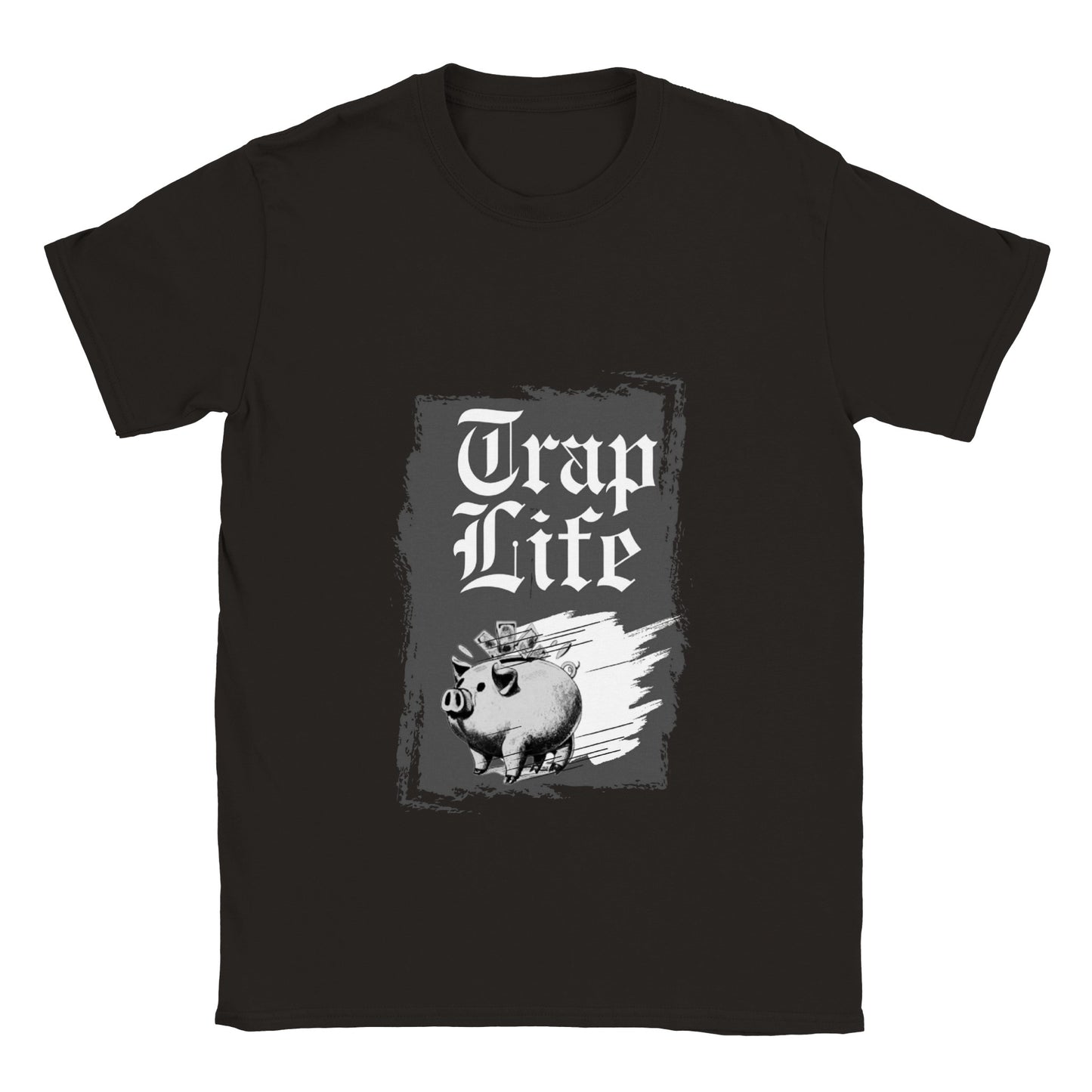Trap Life | Mens Classic Unisex Crewneck T-shirt | Stevy Warner Collection