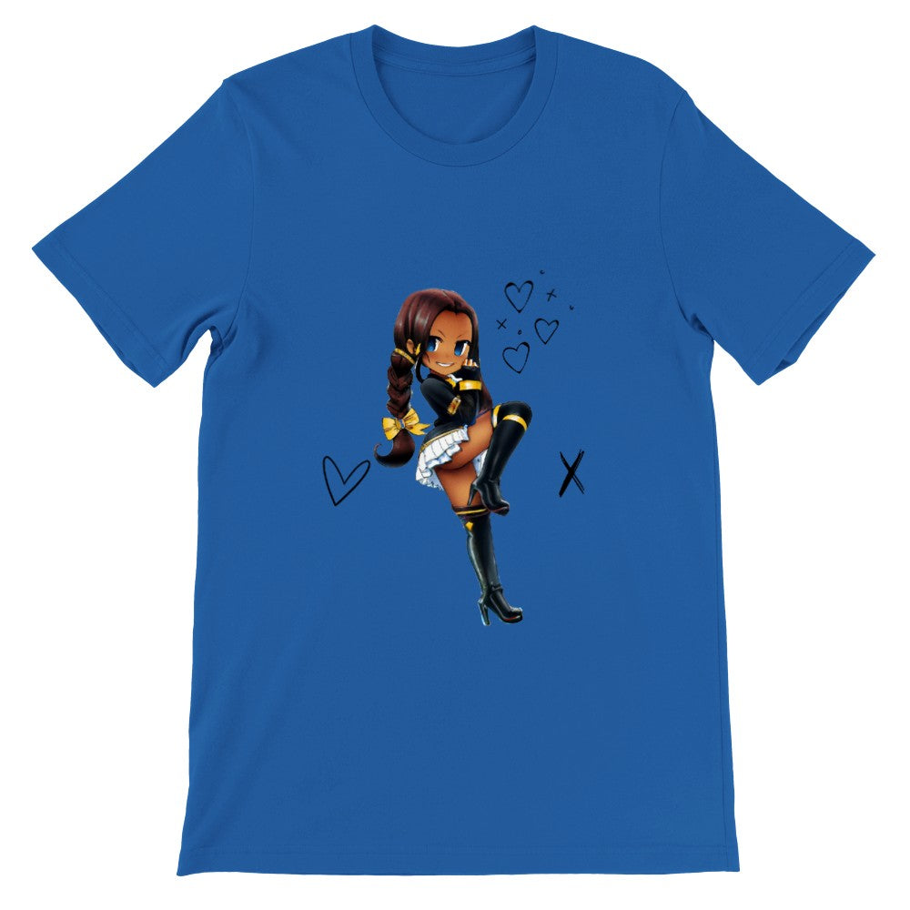 Womens Premium Unisex Crewneck T-shirt | Manga Shirt