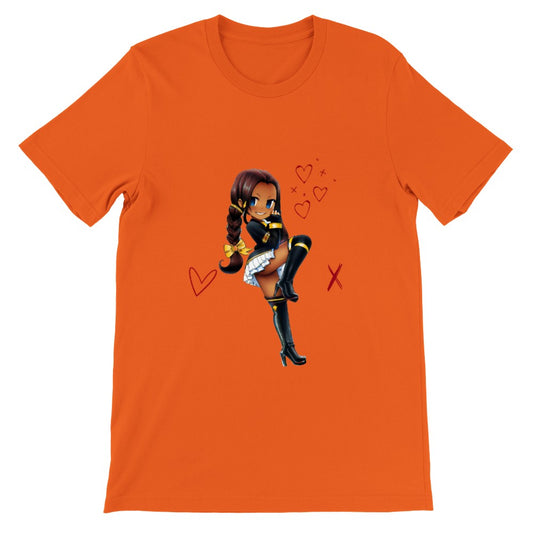 Womens Premium Unisex Crewneck T-shirt | Manga Shirt