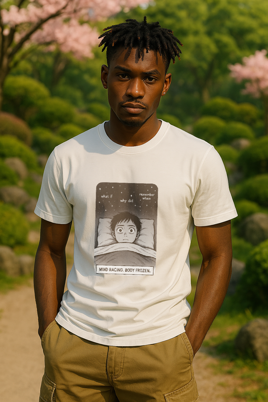 Manga | Mens Classic Crewneck T-shirt | Overdenken