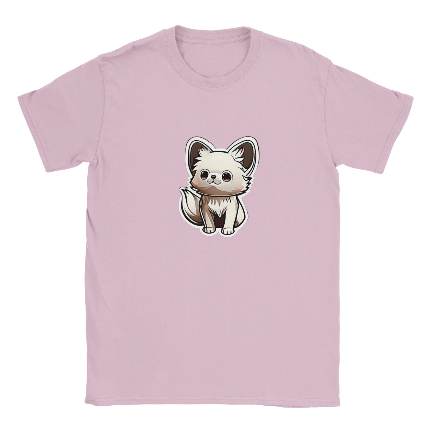 Animal Print | Classic Kids Crewneck T-shirt | Chibi | Kawaii