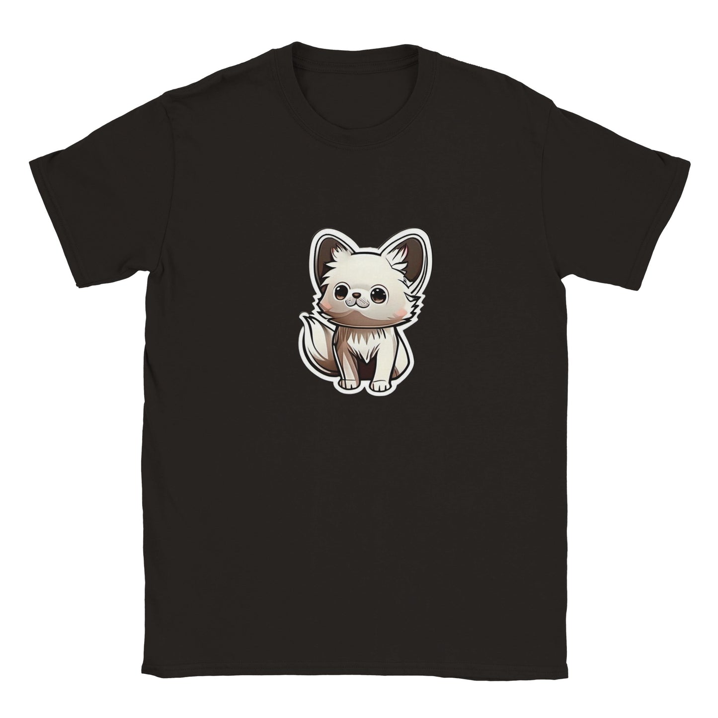 Animal Print | Classic Kids Crewneck T-shirt | Chibi | Kawaii