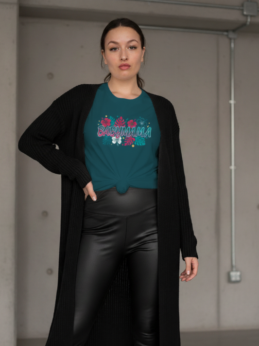 Batisanka | Womens Premium Crewneck T-shirt | Alicia's Babymama Design