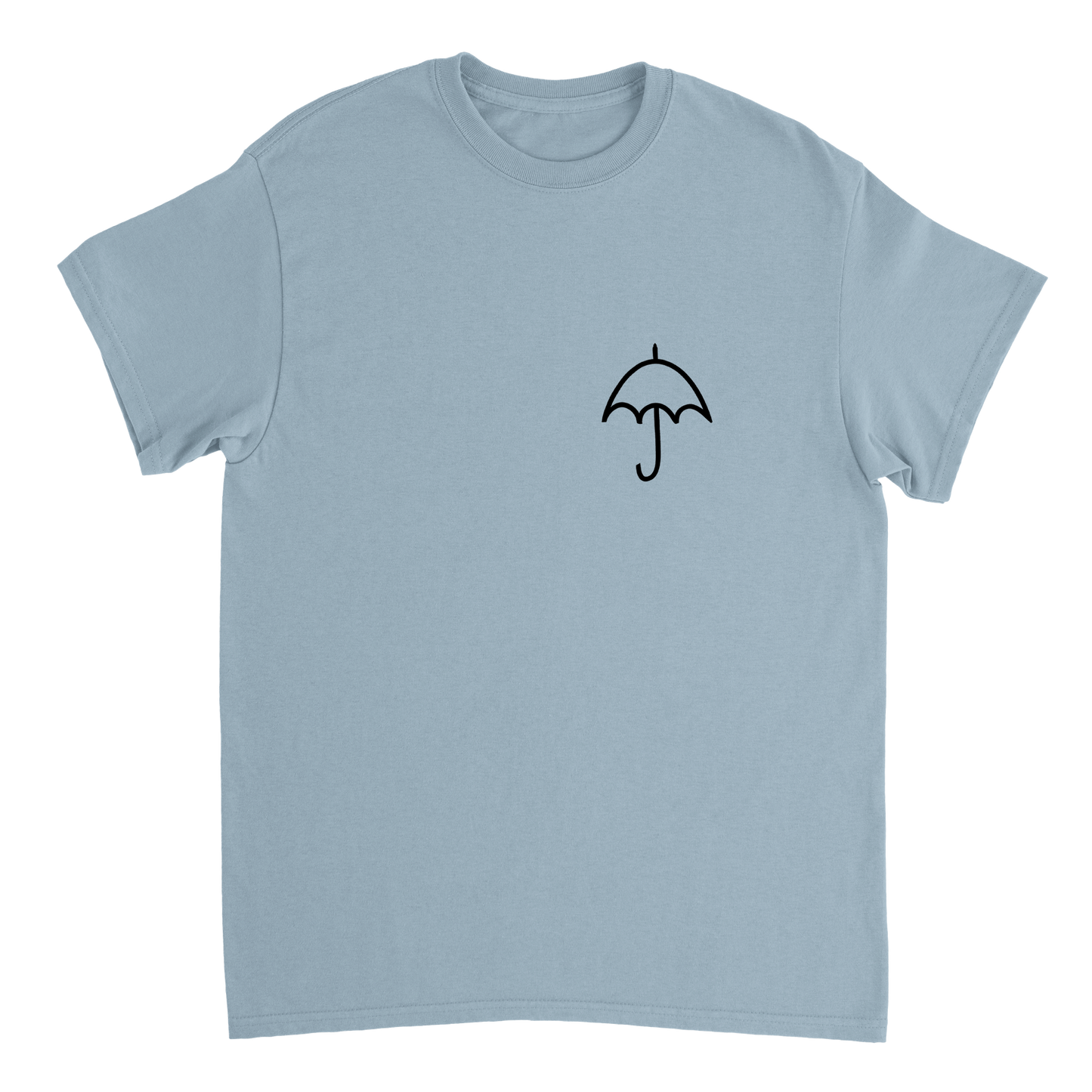 Minimalistic | Heavyweight Unisex Crewneck T-shirt | Umbrella |