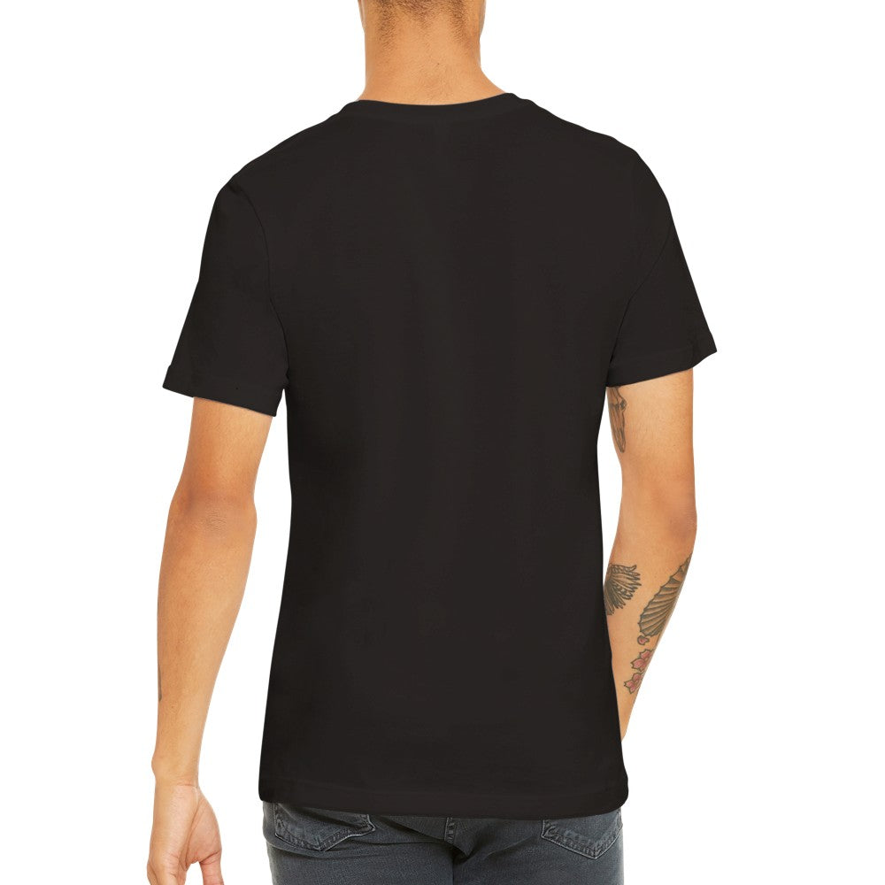 Rose T-Shirt | Mens Premium Unisex Crewneck T-shirt | Geometric Rose